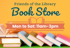 Check out our Friends of the Library Book Store